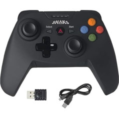 SHAKS S1+ Wireless Bluetooth Controller für Android und Windows7/8/9/10 und Xcloud und Dampf, G-Force, Schalter inkl. kostenloser Kartierung Vibration, analoger Auslöser für Fortnite/COD/FIFA