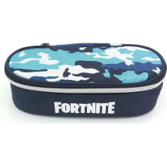 Kamuflāžas Fortnite ovāls zīmuļlieta