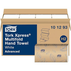 Tork Advanced 101293 Soft Xpress Multifold papīra dvieļi, 3 gabali, 2 kārtu, 9,15