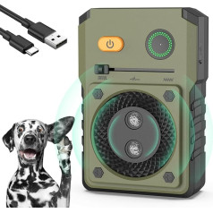 bubbacare Anti Bell Gerät für Hunde, Antibell Ultraschall Gerät mit 3 Modi, 50Fuß Wiederaufladbares Antibell für Hunde, Anti-Bell-mittel für Hunde Sicher für Kleine Mittel Große Hunde Innen Draußen