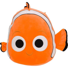 Squishmallows Oficiālā Kellytoy plīša 14 collu Nemo - Disney Pixar ultramīksts pildīts dzīvnieks plīša rotaļlieta