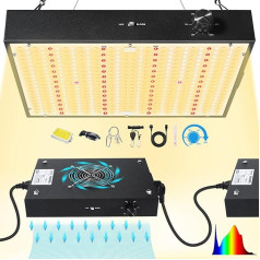 VAYALT 2024 Pflanzenlampe LED, 1000W LED Pflanzenlicht Vollspektrum mit UV & IR LED Wachstumslampe, LED Grow Light für Innen Samen Knospe Pflanze Gemüse und Blume