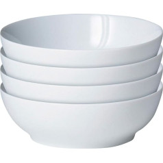 Denby Azure Porcelāns balts 4 bļodas