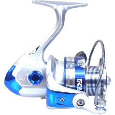 caihuashopping Makšķerēšanas spole Visi metāla jūras Pole Long Root Makšķerēšanas spole, 800-6000 Series Oblique Noise Bait Bait Reel Spinning Reel (izmērs: 3000 Series)