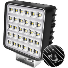 antom LED darba gaisma pret traucējumiem 5500LM 12/24/48V neatkarīgs slēdzis šarnīrveida montāžas kronšteins