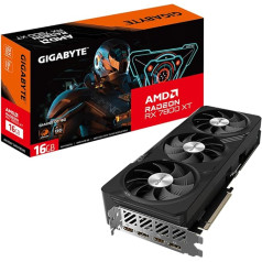 Видеокарта Gigabyte Radeon RX 7800 XT Gaming OC 16GB - 16 ГБ GDDR6 256-Bit, система охлаждения Windforce, металлическая задняя панель, DP 2.1, HDMI 2.1, архитектура AMD RDNA 3, GV-R78XTGAMIN