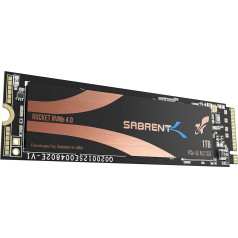 Sabrent M.2 NVME SSD Gen4 cietvielu disks