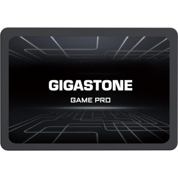 Gigastone Game Pro 4TB SATA III 2,5 collu iekšējais cietvielu disks, lasīšanas ātrums līdz 540MB/s. 3D NAND 2,5 collu SSD cietais disks, saderīgs ar PS4 klēpjdatoriem, personālajiem un galda datoriem.