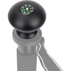 Wendry Trekking Pole Grip Universal Outdoor Monopod Walking Stick Knob Compass Monopod Head ar 3/8