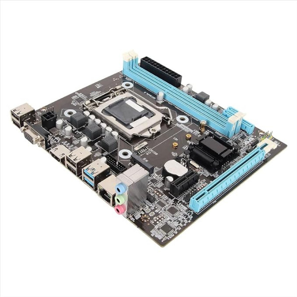 Nuwo H81 Micro-ATX LGA 1150 pamatplate Atbalsta Intel i3/i5/i7 4. paaudzes procesorus, 2 DDR3 RAM slots, M.2 NVME slots, HDMI, VGA, LAN, PCI-e x16, Bulk