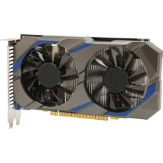 Vikye GTX 750 TI 4GB Gaming Graphics Card GDDR5 128 Bit Video spēļu grafiskā karte GPU Grafiskā karte PC DisplayPort DVI D Dual Fan Cooling System