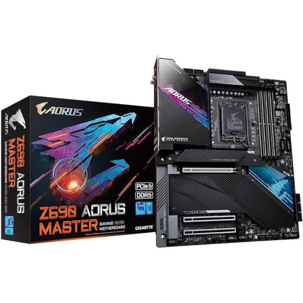 Gigabyte Pamatplate GIGABYTE Z690 Aorus Master 1700 ATX 4 x DDR5