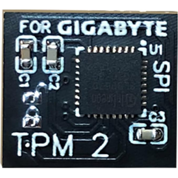 NUHFUFA Rezerves TPM 2.0 SPI 12 Pin 12 Pin drošības modulis Gigabyte GC-TPM20 platformas aksesuāriem