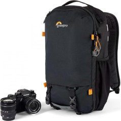 Lowepro Trekker Lite Bp 150, kameras mugursoma ar noņemamu kameras ieliktni, ar piederumu siksnu sistēmu, kameras soma bezspoguļa kamerai, saderīga ar Sony Alpha 6000, pelēka