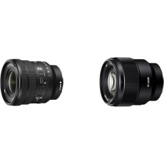 Sony Sony Sony SELP1635G by Sony | FE PZ 16-35mm F4G Premium platleņķa pilnkadra objektīvs ar jaudas tālummaiņu un portretu objektīvs SEL-85F18