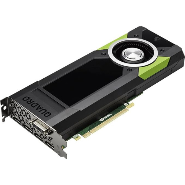 PNY NVIDIA Quadro M5000 Grafikkarte, 8 GB, GDDR5, PCI Express 3.0, Schwarz (Generalüberholt)