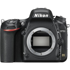 Digitālā spoguļkamera Nikon D750, 24,3 megapikseļi, 8,1 cm (3,2 collu) displejs, HDMI, USB 2.0