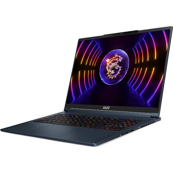 MSI Stealth 16Studio A13VF-037ES Spēļu piezīmjdators 16 collu QHD+ (2560x1600), 240 Hz (i7-13700H, 32 GB RAM, 1 TB SSD, RTX 4060 8GB, Windows 11 Home Advanced) Star B. Lue - Tec. Spanish QWERTY Page