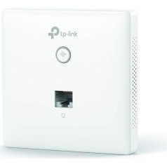 TP-Link EAP115-Wall Omada N300 bezvadu sienas piekļuves punkts, 802.3af, viegli montējams pie sienas, bezmaksas EAP kontroliera programmatūra