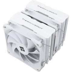 Thermalright Peerless Assassin 120 White CPU Air Cooler, 6 Heating Tubes, Dual 120mm TL-C12W PWM Fan, AGHP Technology, for AMD AM4/AM5 Intel LGA 1150/1155/1200/1200/2011111 1 0