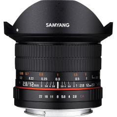 Samyang 12mm F2.8 Objektiv für Anschluss Micro Four Thirds