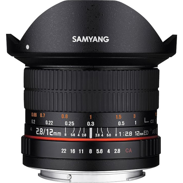 Samyang 12mm F2.8 Objektiv für Anschluss Micro Four Thirds