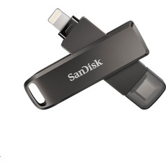 SanDisk iXpand USB zibatmiņas disks iPhone un iPad.