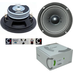 1 SUBWOOFER TIEFTON Lautsprecher CIARE CS160 VON 40 + 40 WATT RMS UND 120 + 120 WATT MAX VERDOPPELT VON 6,5