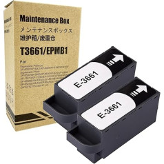 COCADEEX rezerves tintes apkopes kārba T3661 vai C13T366100 darbojas ar XP-8500 XP-8505 XP-8505 XP-8600 XP-8605 XP-15000 XP-6000 XP-6001 XP-6005 XP-61000000000000000000000000000000000XP-61 05, XP-970 printeri