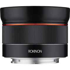 Rokinon AF 24 mm f/2.8 automātiskais objektīvs Sony E-Mount, melns (IO24AF-E)