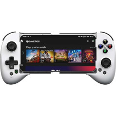 ShanWan mobilā tālruņa kontrolieris Android/iOS/iPhone15, viedtālruņa kontrolieris ar regulējamu džoistiku, Bluetooth mobilais spēļu kontrolieris PS Remote Play Xbox Cloud Steam Link GeForce Now utt.