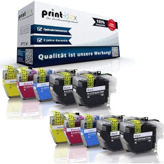 10x Print-Klex Ink Cartridges Compatible with Brother MFC J 5330 DW MFC J 5330 DW XL MFC J 5335 DW MFC J 5730 DW LC-3219 LC3219 LC 3219 Black Cyan Magenta Yellow - Office Plus Series