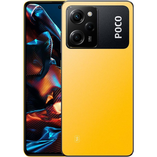 Mobilais tālrunis Poco X5 Pro 5G/8/256GB YELLOW MZB0CSEEU POCO