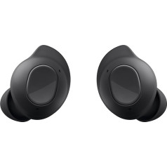 Samsung Galaxy Buds FE Kabellose Bluetooth-Kopfhörer inkl. araree Bean Case, Active Noise Cancelling (ANC), 3 Mikrofons, Touch Control, Tiefer Bass, Mit Ladekabel, Graphite [Ekskluzīvi no Amazon]