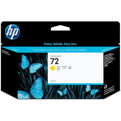 HP originali 72 geltonos spalvos rašalo kasetė (130 ml)