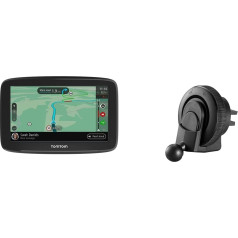 TomTom GO Classic navigācijas ierīces melns un gaisa ventilācijas stiprinājums izvēlētiem TomTom 5 un 6 collu modeļiem (skat. saderības sarakstu zemāk)