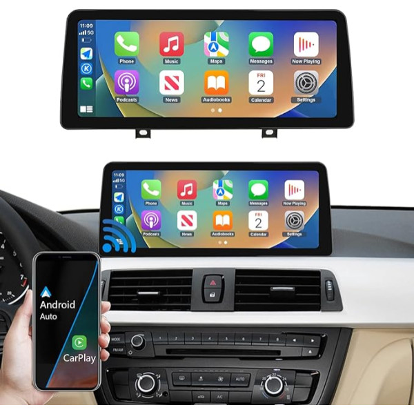 Road Top 12,3 Zoll Autoradio Touchscreen Wireless Carplay für BMW 3 & 4 Serie F30/F31/F32/F33/F34/F35/F36 2012-2015 Jahr, Multimedia Radio uztvērējs, bezvadu Android Auto, Mirrorlink