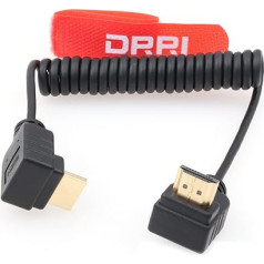 DRRI 8K высокоскоростной HDMI-A 2.1 HDMI гибкий кабель с изгибом вверх и вниз для Z-Cam E2 S6 Sony FX3 Camera/Atomos Ninja V Monitor/Small HD Monitor