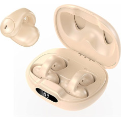 Atvērt ausu austiņas Bluetooth Air Line Bone Sound sporta austiņas Ūdensizturīgas sporta austiņas Bluetooth ar mikrofonu Clip On austiņas Trokšņu slāpēšana Bezvadu austiņas ar ausu āķi sporta skriešanai