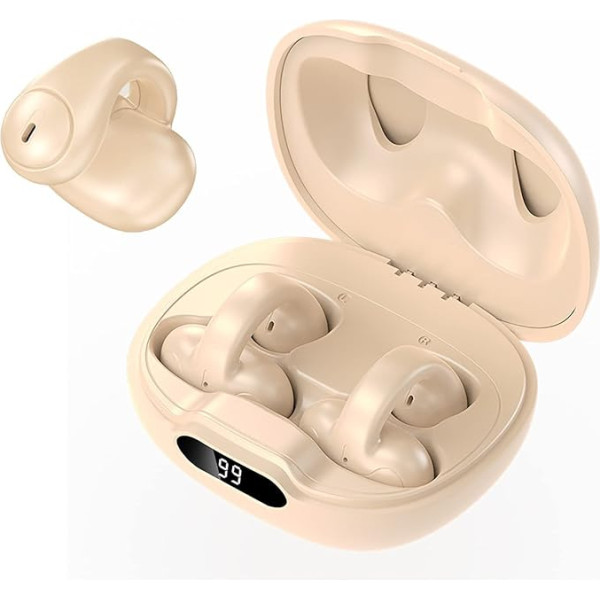 Atvērt ausu austiņas Bluetooth Air Line Bone Sound sporta austiņas Ūdensizturīgas sporta austiņas Bluetooth ar mikrofonu Clip On austiņas Trokšņu slāpēšana Bezvadu austiņas ar ausu āķi sporta skriešanai