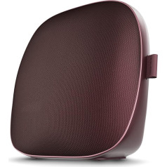 Bluetooth skaļrunis ar 15 stundu atskaņošanas laiku, dziļiem basiem, stereo režīmu, IPX5 ūdensizturības klasi un brīvroku funkciju (Deep Mauve)