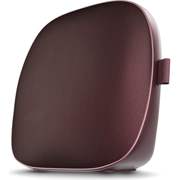 Bluetooth skaļrunis ar 15 stundu atskaņošanas laiku, dziļiem basiem, stereo režīmu, IPX5 ūdensizturības klasi un brīvroku funkciju (Deep Mauve)