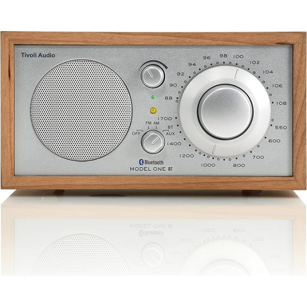 Tivoli Audio Model One BT (AM/FM radio ar Bluetooth - ķiršu/sudraba krāsā)