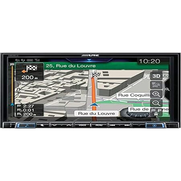 Alpine X803D-U autoradio ar integrētu navigāciju un kapacitatīvo 8 collu displeju, Apple CarPlay, Android Car, DAB+, Bluetooth, HDMI