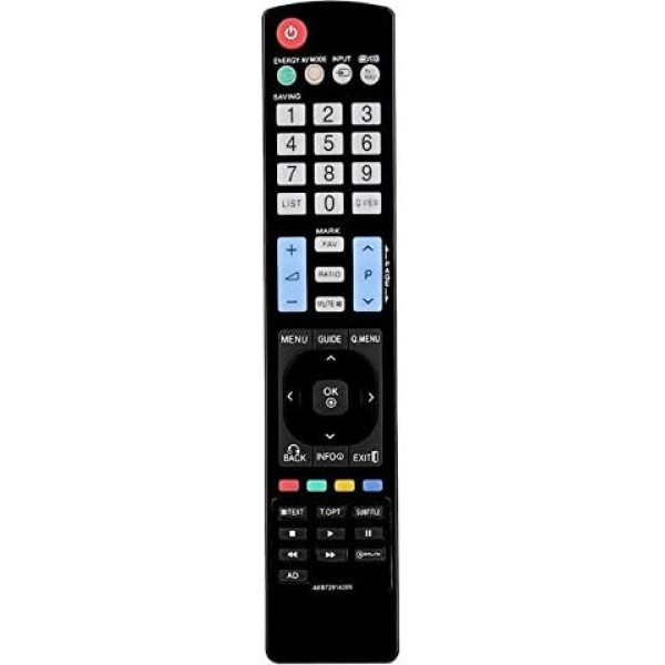 VINABTY AKB72914209 Replacement Remote Control for LG TV 42LD550 32LD790 32LE5500 42LD690 46LD550 52LD550UB 42LE7300 47LD420 32LD450 37LD450 42LD450 47LD630 47LD520 55LD630 47LD650UA 52LD550