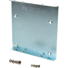 Kingston SNA-BR2/35 Mount Kit (für SSD 6,4 cm (2,5 Zoll) auf 8,9cm (3,5 Zoll) inkl. Bracket und Schrauben)