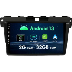 MISONDA 2G+32G Android Autoradio Für Mazda CX-7 2008-2014 Mit GPS Navi Bluetooth MirrorLink RDS FM WiFi Rückfahrkamera Carplay AUX 4G 2 DIN