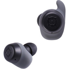 Boompods BOOMBUDS XR True Wireless Bluetooth sporta austiņas, TWS In-Ear austiņas ar mikrofonu, IPX7 aizsardzība, līdz 20 stundām atskaņošanas laika, melnas krāsas