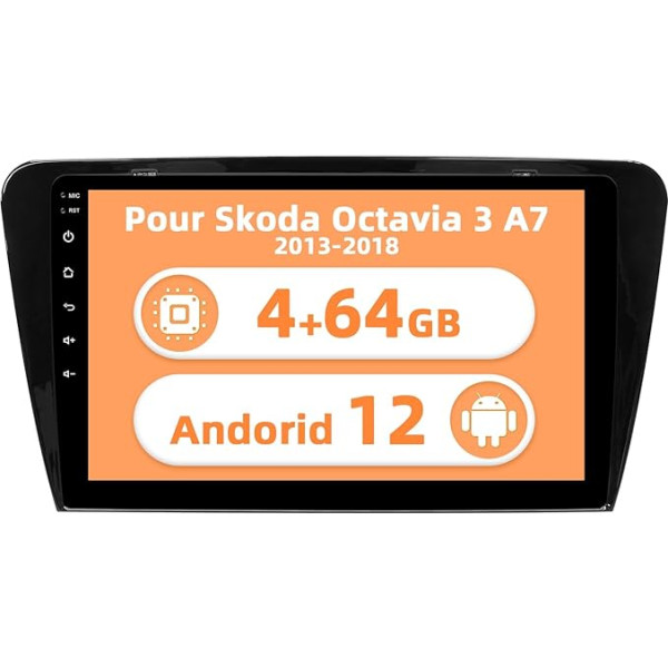 Kymmtun Android auto radio VW Skoda CTAVIA3 2007-2014 ar Wireless Carplay Android auto GPS navigācija WiFi 10.1 collu auto radio