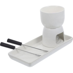 Mikinona 1 набор Schokolade Schmelzofen Becher Wärmer Set Butter Fondue Topf Teelicht Fondue Kochgeschirr Sets Mini Hot Pot Mini Schokolade Küche Fondue Topf Käse Fondue Supplies Eiswärmer